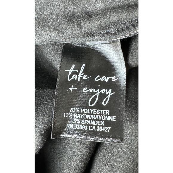 NIC+ZOE Knit Long Sleeve Pocket Lounge Around Draped Front Jacket Chestnut, XL - Picture 8 of 11